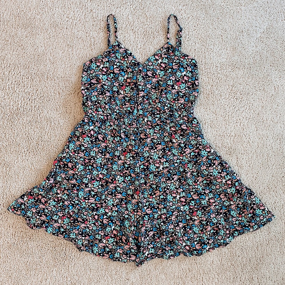 Ci Sono Floral Romper Size Small